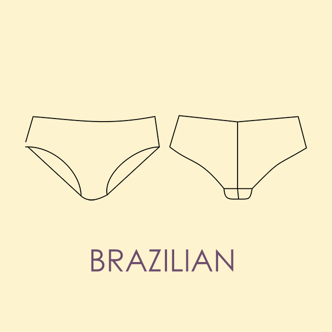 Пошив на заказ: Трусики Brazilian по индивидуальным меркам